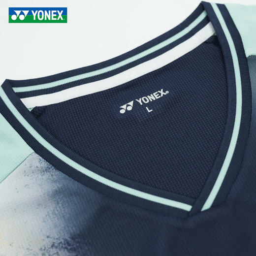 【618活动进行中】YONEX尤尼克斯yy羽毛球服男女同款清爽速干短袖1100226BCR 商品图1