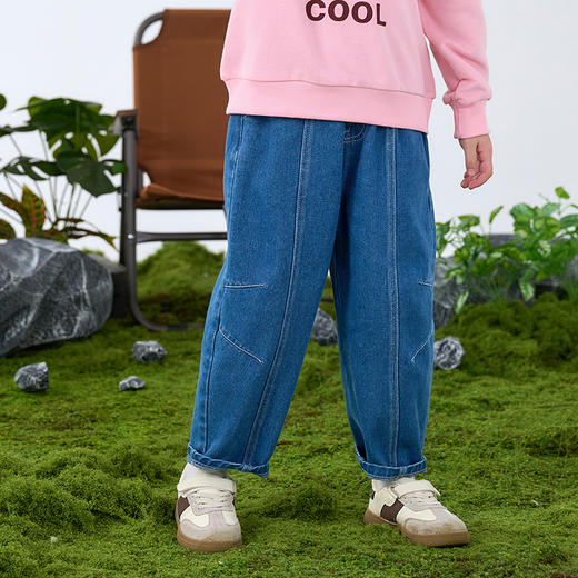 【经典牛仔裤】棉花堂牛仔长裤  A类 100%棉  软牛仔 柔软又挺阔  FD61107-2 商品图6