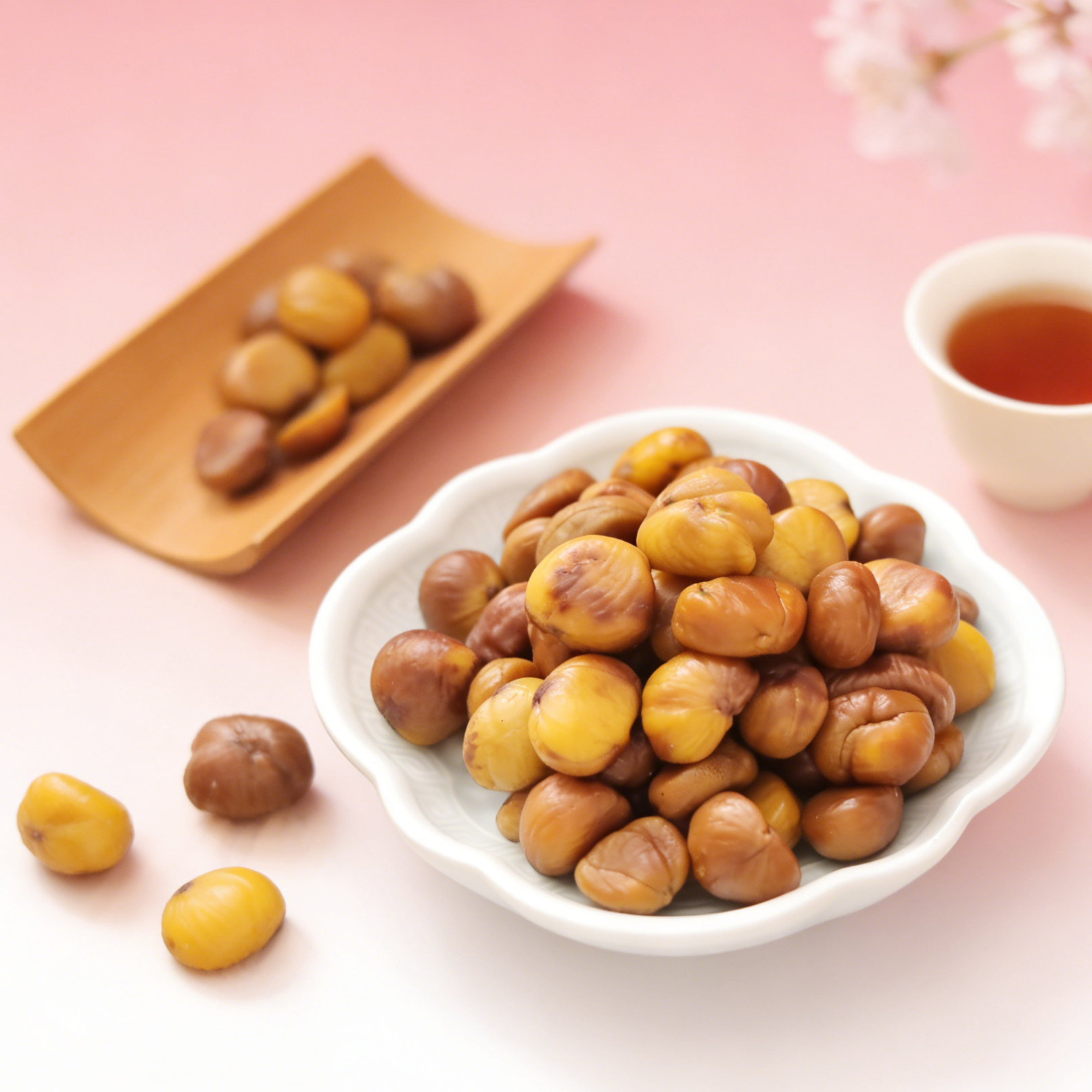 【深山甜栗 | 每单赠试吃装】望谟熟蒸板栗仁，产自地理标志产区，自然熟落、天生清甜，只用纯净水蒸制，不添加糖、香精、色素，独立充氮铝袋包装，踏春郊游必备零食！