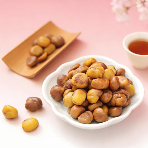 【深山甜栗 | 每单赠试吃装】望谟熟蒸板栗仁，产自地理标志产区，自然熟落、天生清甜，只用纯净水蒸制，不添加糖、香精、色素，独立充氮铝袋包装，踏春郊游必备零食！ 商品图0