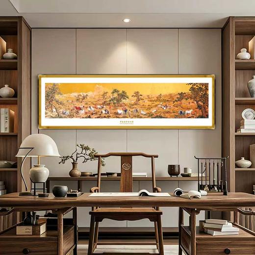 【中钱博】百骏聚宝钞艺挂画 商品图5