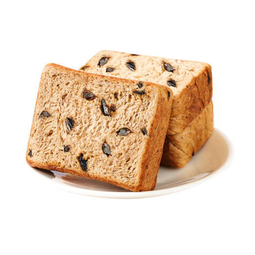 【商超同款❗️西梅全麦吐司】麦香醇厚与西梅酸甜完美融合，甜而不腻，果香清新，即使单吃也不会觉得枯燥，西梅奇亚籽全麦厚切吐司面包学生早餐健康饱腹零食品整箱厂家批发 商品图4