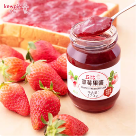 丘比【草莓】果酱170g 蛋糕面包西点冷饮餐饮用甜品烘焙原料