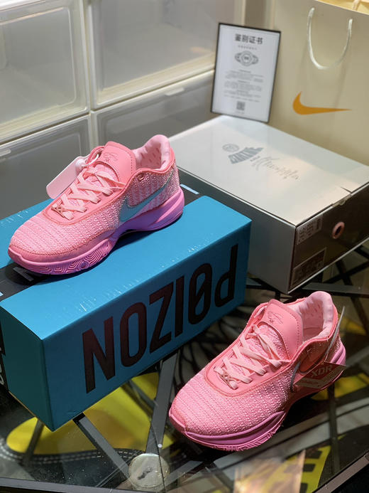 春季特惠💰430 Nk LeBron 20 "Violet Frost" 詹姆斯20 减震防滑耐磨 低帮 实战篮球鞋 男女同款 商品图2