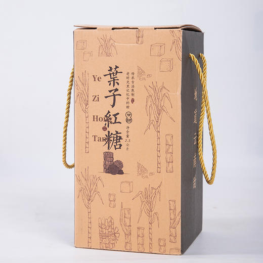 肚子暖暖的！云南彝族古法熬制！超值5斤装！【健滋道云南叶子红糖】 源自彝族九百年古法技艺 清甜不腻 商品图11