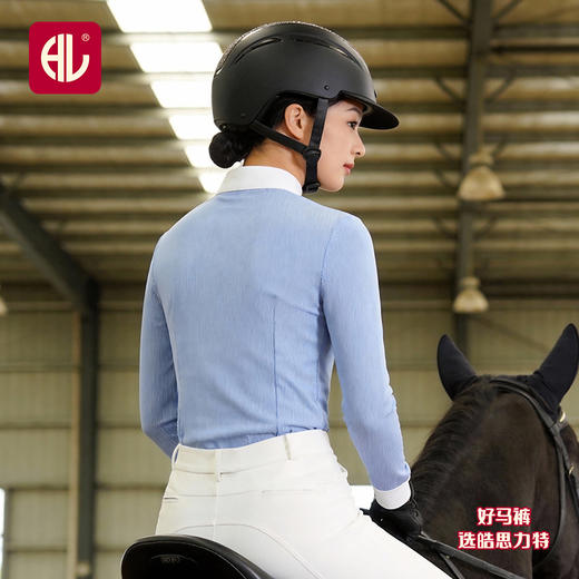 蓝白条长袖T恤-13939 商品图5