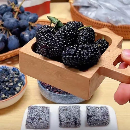 【甄选】黑五士桑葚糕真材实料实果添加紧实绵密200g/袋 商品图2