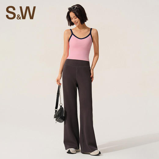 【SW速惟】简约V领修身舒适背心运动内衣 8167 商品图1