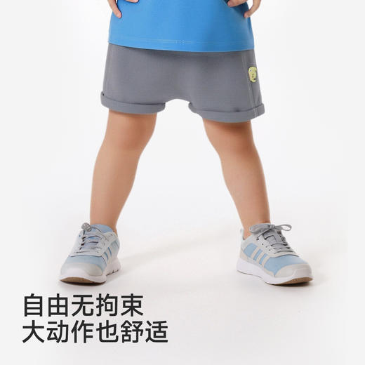 【耐磨抗造】英氏PP裤儿童裤子男童夏季薄款灰色短裤休闲百搭2026新款 商品图2