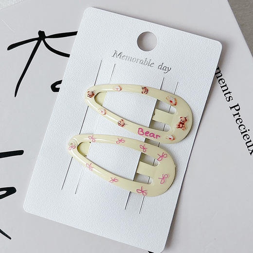 萌宠可爱椭圆三角BB夹RT对夹-纪念日百货门店同款169248132 商品图3