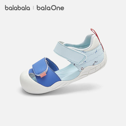 【balaOne】巴拉巴拉童鞋儿童稳步鞋男童女童凉鞋2026新夏包头鞋 商品图0