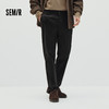 舒服裤|商场同款森马休闲裤男春半弹松紧腰裤2026新款磨毛锥型裤 商品缩略图1