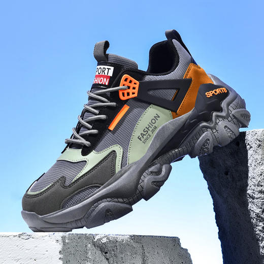 【专属】轻便软底网面【透气舒适老爹鞋】户外出行钓鱼 透气不闷  防滑稳行  耐穿好打理 商品图7