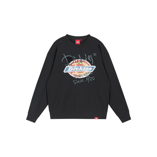 Dickies复古美式印花圆领卫衣男女同款宽松休闲情侣上衣DK0A88KQ 商品图2