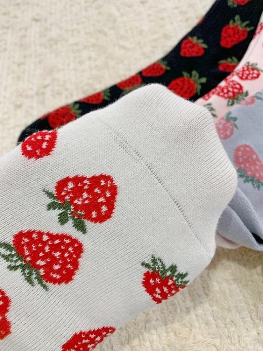 二店y 【发四双】Tabi*门店在售款！出日本订单！“爱马仕”级品质 冬甜系草莓袜 商品图13