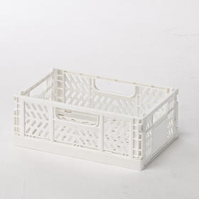 NITORI宜得利家居 桌面橱内浴室自由组合可折叠可叠收纳篮