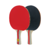 凯速 杨木底板弹性海绵双面反胶乒乓球拍（赠送乒乓球3个 +拍包1个） 商品缩略图0