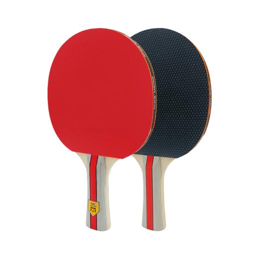 凯速 杨木底板弹性海绵双面反胶乒乓球拍（赠送乒乓球3个 +拍包1个） 商品图0