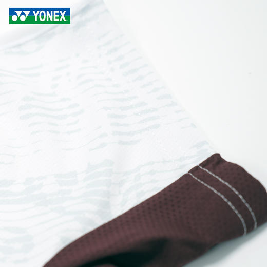 YONEX尤尼克斯yy羽毛球服男女同款比赛系列运动短袖1100326BCR 商品图3