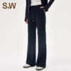 【SW速惟】高弹力喇叭规慵懒风长裤6390 商品缩略图2