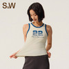 【SW速惟】22号美式复古自带杯垫撞色运动背心 8165 商品缩略图0
