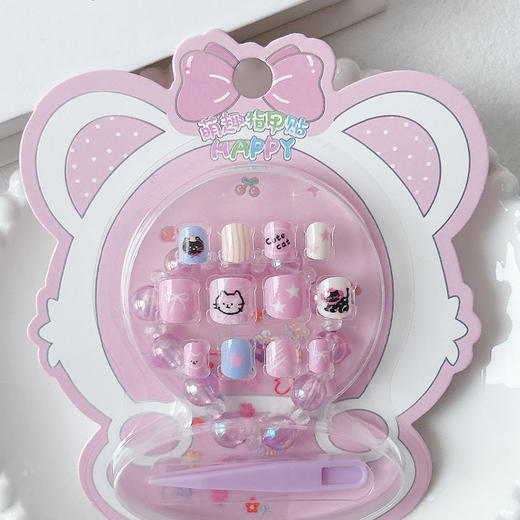 萌趣熊卡手部装饰套盒RT套盒指甲贴-纪念日百货门店同款169149353 商品图4