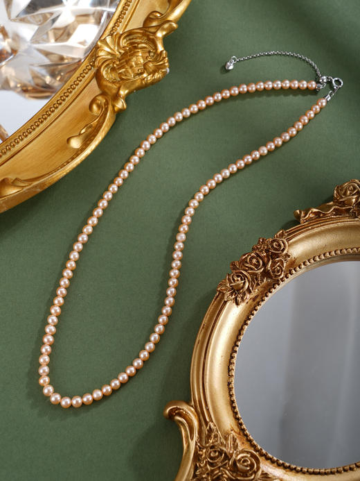 子佩集银S925珍珠惜王妃项链【ZXLY4-5】珠串2602 商品图9