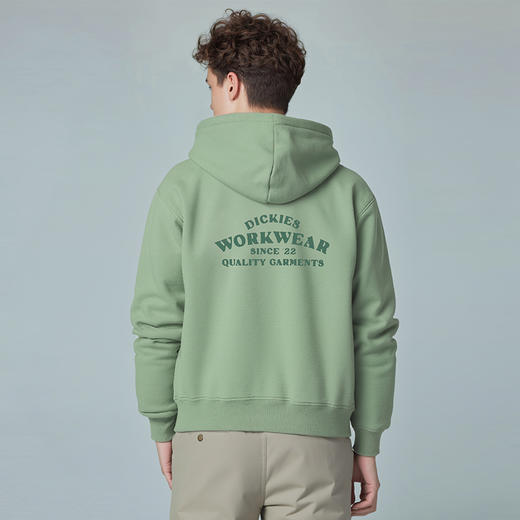 Dickies休闲连帽卫衣男秋冬前后刺绣宽松休闲空气层内搭套头衫 DK0A884W 商品图3