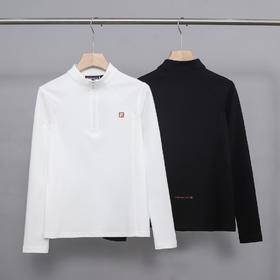 点此购买 斐乐春秋季跑步系列运动女士半拉链高领长袖针织衫 37 340770