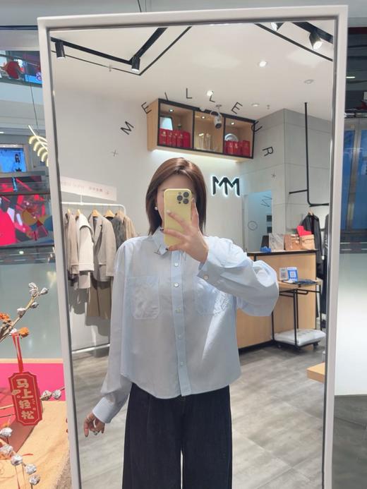 麦檬MEILLEURMOMENT女装衬衣5H2220051 商品图0