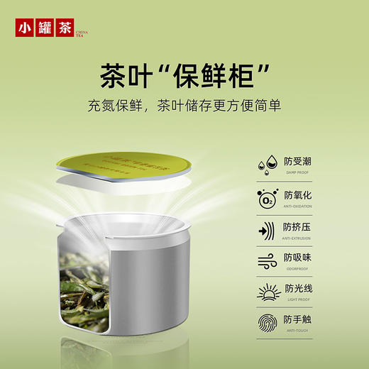 【2026特级早春雀舌】小罐茶  2026特级早春雀舌新茶礼盒装  银罐20罐 80g  【预售】 商品图5