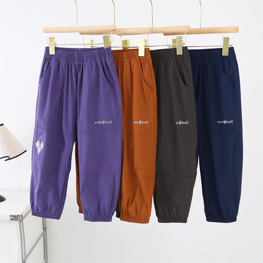 Amilife阿米日记儿童菱形格速干裤 | 四面弹力、速干透气、舒适有型、休闲百搭 商品图3