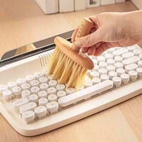 摩登主妇窗户槽沟清洁神器窗台缝隙刷子桌面打扫灰尘家用除尘毛刷