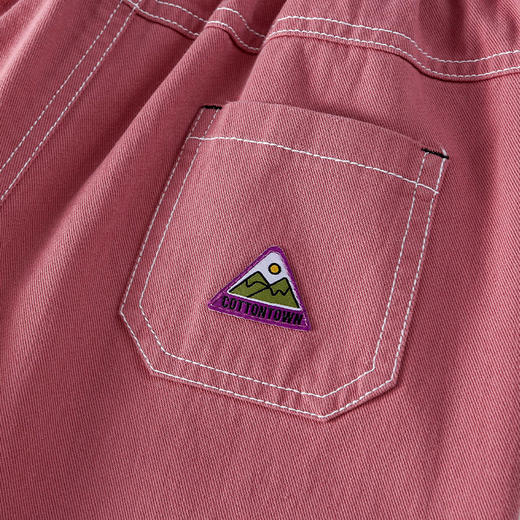 【笑脸休闲裤】棉花堂 梭织长裤 7A抗菌  柔软舒适   宽松有型  FA52073YX 商品图5