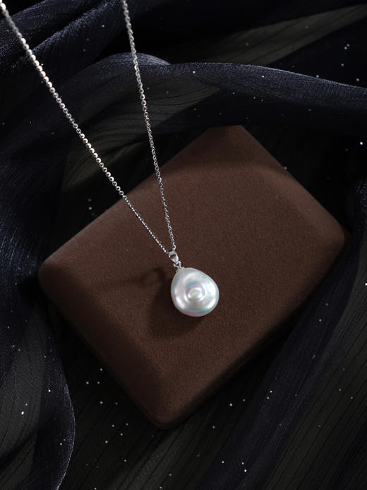 子佩集【潮汐诗心‌】银S925珍珠惜王妃套链项链【ZZXL042】巴洛克2602 商品图2