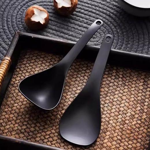 【磨砂质感】双枪 合金铲勺 饭铲+汤勺 高温烹煮不掉色 商品图5