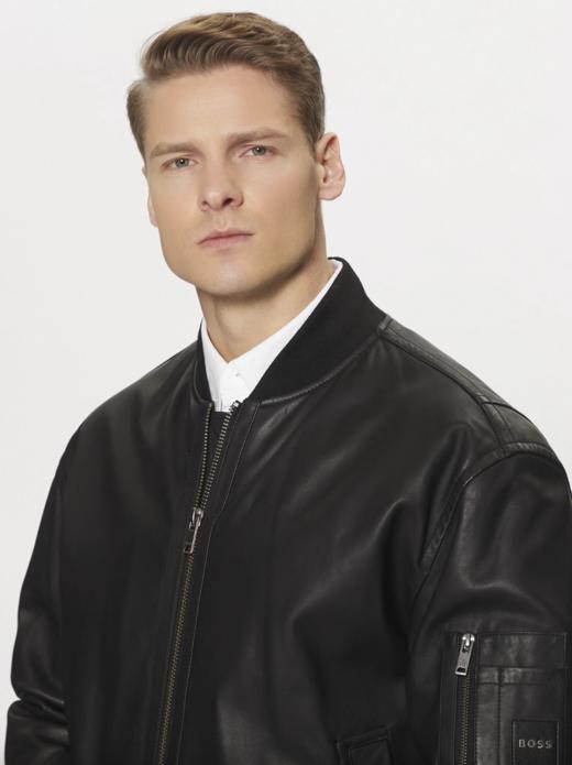 【超惠秒】BOSS 男士羊羔皮皮衣夹克外套12295 商品图10