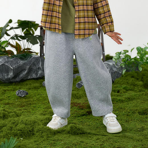 【休闲弯刀裤】棉花堂 针织长裤 A类  耐磨耐穿   百搭  FD61078 商品图5