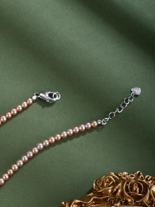 子佩集银S925珍珠惜王妃项链【ZXLY4-4.5MM】珠串2602 商品图5