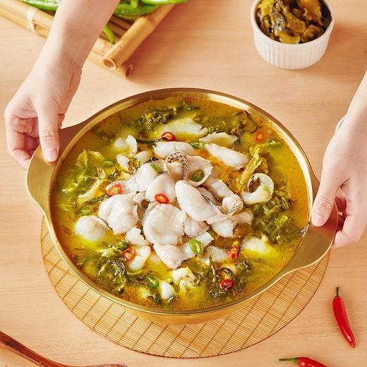 【无刺吃的爽❗️老坛酸菜鱼】一口酸爽鲜香入魂，活鱼现切鱼肉当然鲜嫩，金汤酸菜鱼半成品，黑鱼快手菜懒人酸菜鱼水煮黑鱼片家用速食预制菜QQ 商品图3