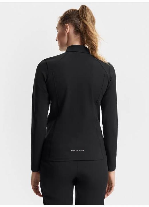 点此购买 斐乐春秋季跑步系列运动女士半拉链高领长袖针织衫 37 340770 商品图8