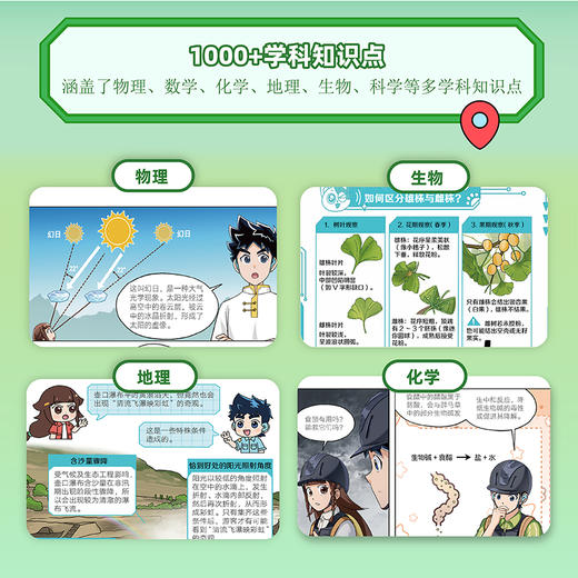 重磅上新！【1-20册】 米吴科学大冒险  五大知识板块 助力孩子掌握海量科学知识 商品图4