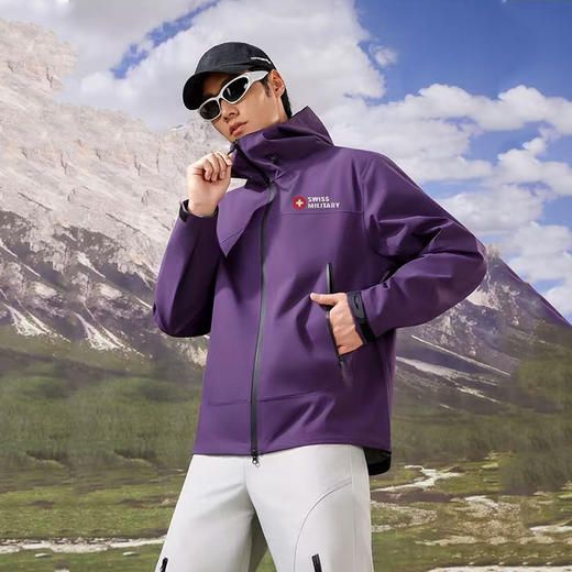 SWISS MILITARY瑞士军工 户外男女同款轻量冲锋衣 商品图7