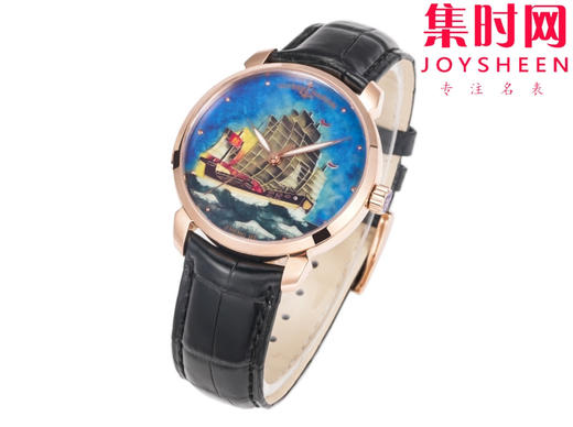 雅典 Ulysse Nardin 鎏金系列-郑和宝船8152-111-2/ZHENGHE“郑和下西洋”男士腕表 商品图1
