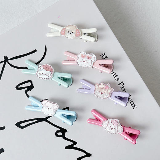 亮彩萌宠X型夹组合6支-纪念日百货门店同款169149097 商品图1