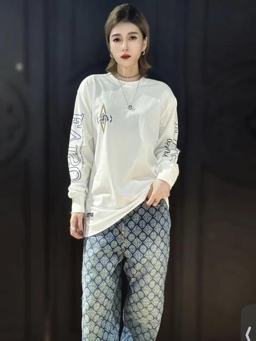 春款上新！ 26新款，春夏款！全棉长袖  情侣款！日潮OG！EVISU 小海鸥几何长袖 商品图3