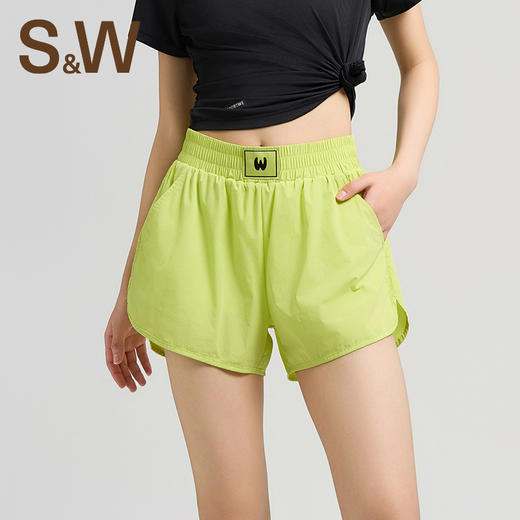【SW速惟】速干防走光宽松高腰运动短裤 6012 商品图1