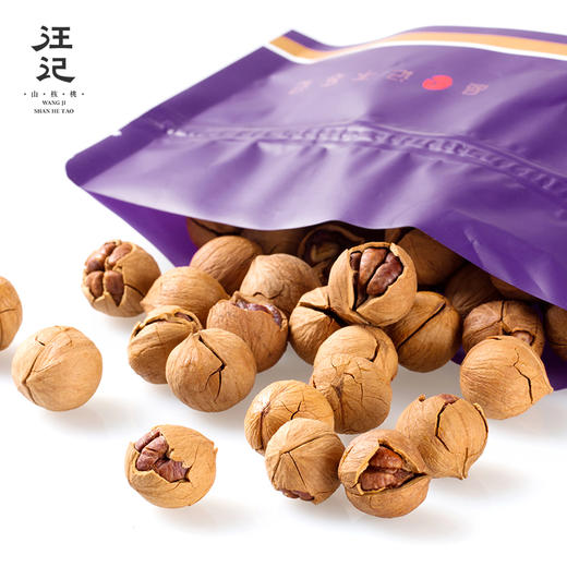 【手剥山核桃500g】汪记手剥山核桃小核桃零食坚果临安山核桃椒盐奶油味袋装 商品图3