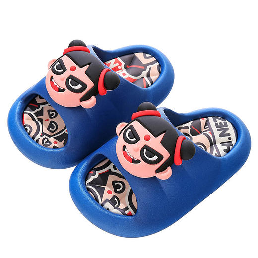 正版哪吒夏季儿童凉拖鞋男女童防滑软底室内洗澡亲子小孩沙滩凉拖 商品图4