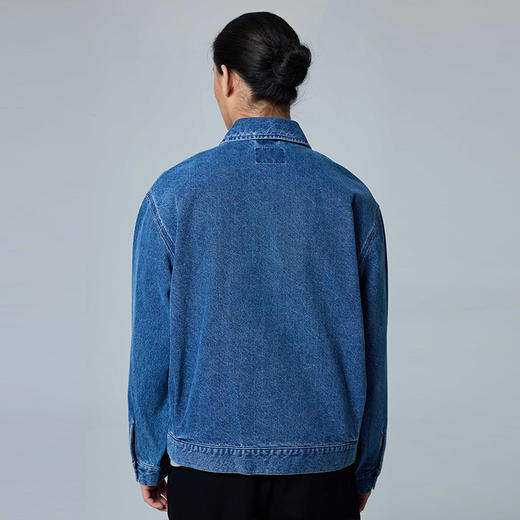 Dickies夹克  复古潮流简约拉链翻领情侣男女牛仔外套DK0A889M 商品图9